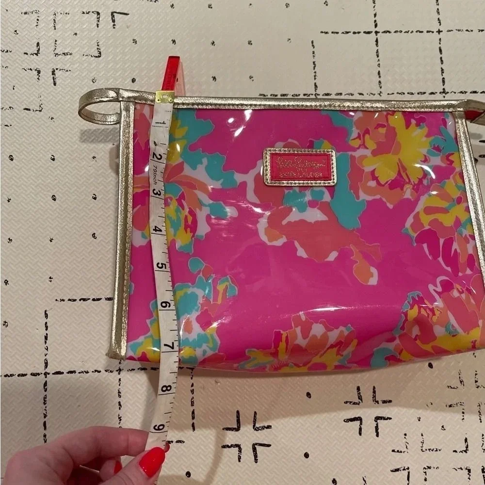 Lilly Pulitzer‎ For ESTEE LAUDER Floral Print Waterproof Cosmetic Bag